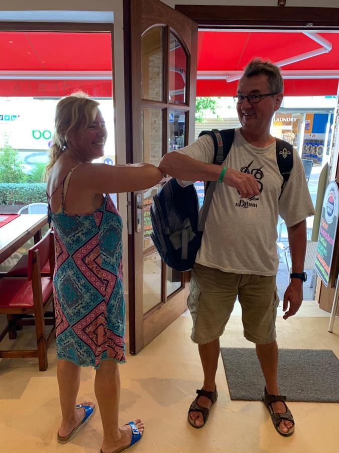 Pension Casa Austria Calella Dış mekan fotoğraf